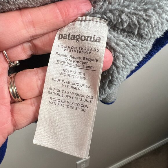Patagonia Re-Tool T-Snap Fleece Pullover Jacket Womens Size Small Gray Outdoor - Picture 10 of 12